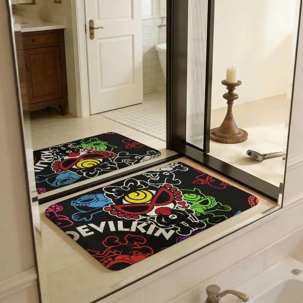 Japan Fashion Hysteric Mini Hallway Carpet Retro Multiple Choice Living Room Kitchen Rug Non-Slip Welcome Rug