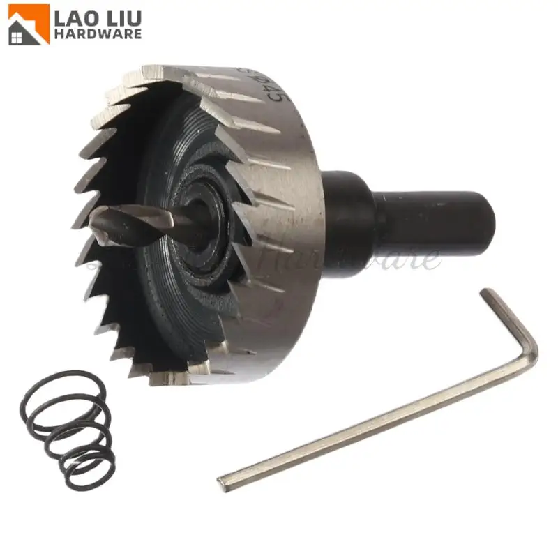 

HSS Drill Bit Set 45mm Holesaw Hole Saw Cutter Drilling Kit Hand Tool For Stainless Steel Wood Metal Alloy Cutting Tip Drill