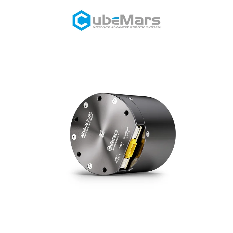 CubeMars AK45-36 KV80 24V Motor Aktuator Sendi Robot Modular Ringan Gearbox Terintegrasi Tanpa Sikat untuk Eksoskeleton