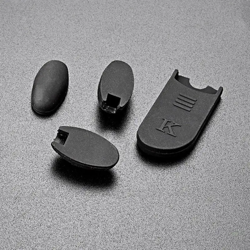 M5TC Saxophone Thumb Rest Cushion 3 Rubber Key Risers Wind Woodwind Instrument Parts for Alto Tenors Soprano Saxophone