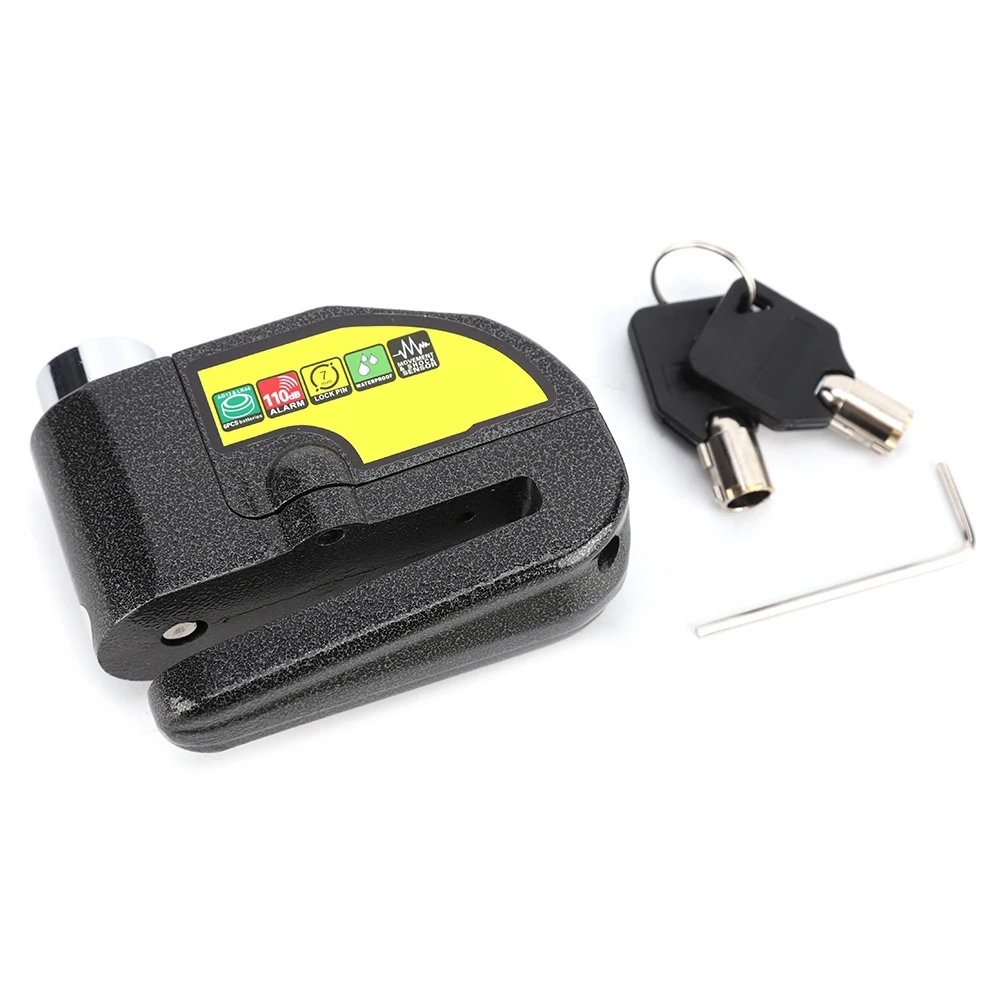 

Disc Brake Motorcycle Lock Brake Alarm Security Safety Anti Theft Reminder