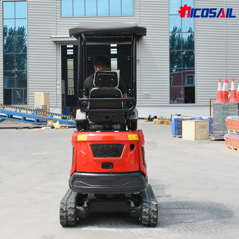 حفارة هيدروليكية صغيرة من المصنع 1.8 طن EPA Euro 5 محرك حفارة زراعية مستعملة خندق هيدروليكي صغير مع مرفقات