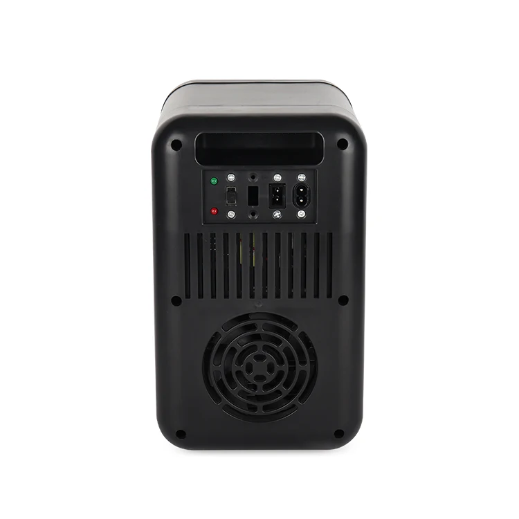 Mini Frigorifero Smart Library Personalizzabile da 6L con Porta in Vetro per Casa, Auto e Esterni