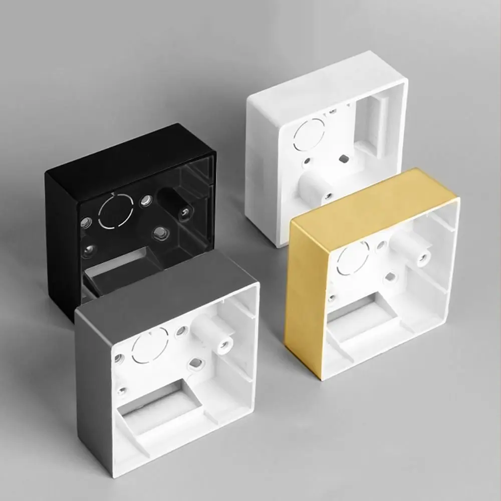 Wiring Organize On-Wall Mount Switch And Socket Apply Switch Socket Box Wall Surface Junction Box External Mounting Box 86 Type