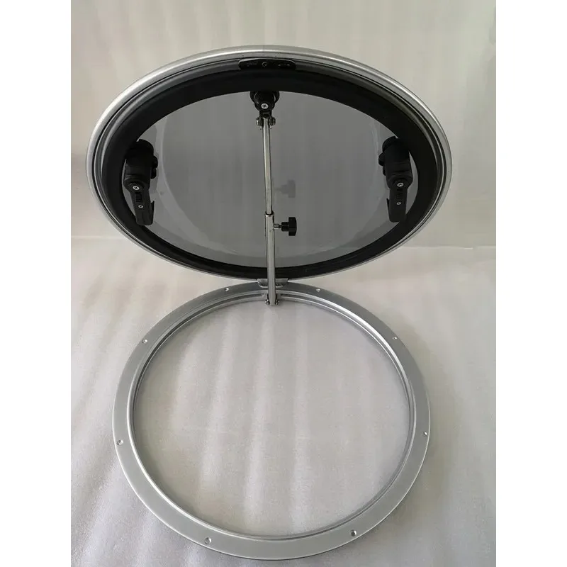 

Deck Porthole Round Aluminum Tempered Glass Deck Skylight Suitable for ship windows