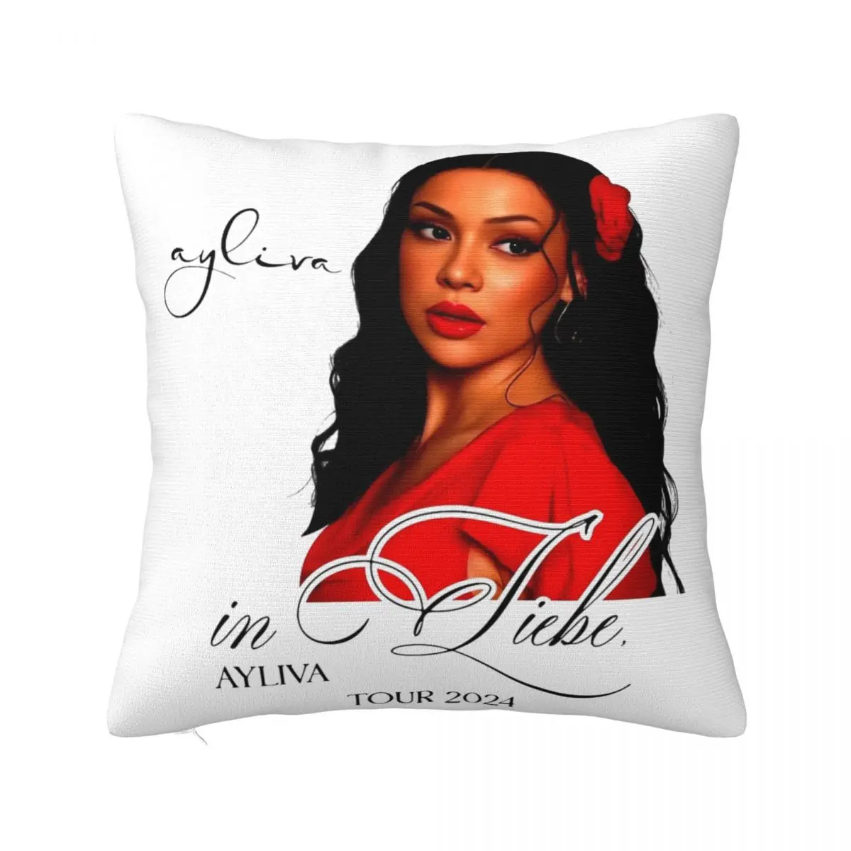 Ayliva Tour In Liebe 2024 Pillowcase Printed Polyester Cushion Cover Decoration Pillow Case Cover Home Drop Shipping 45X45cm