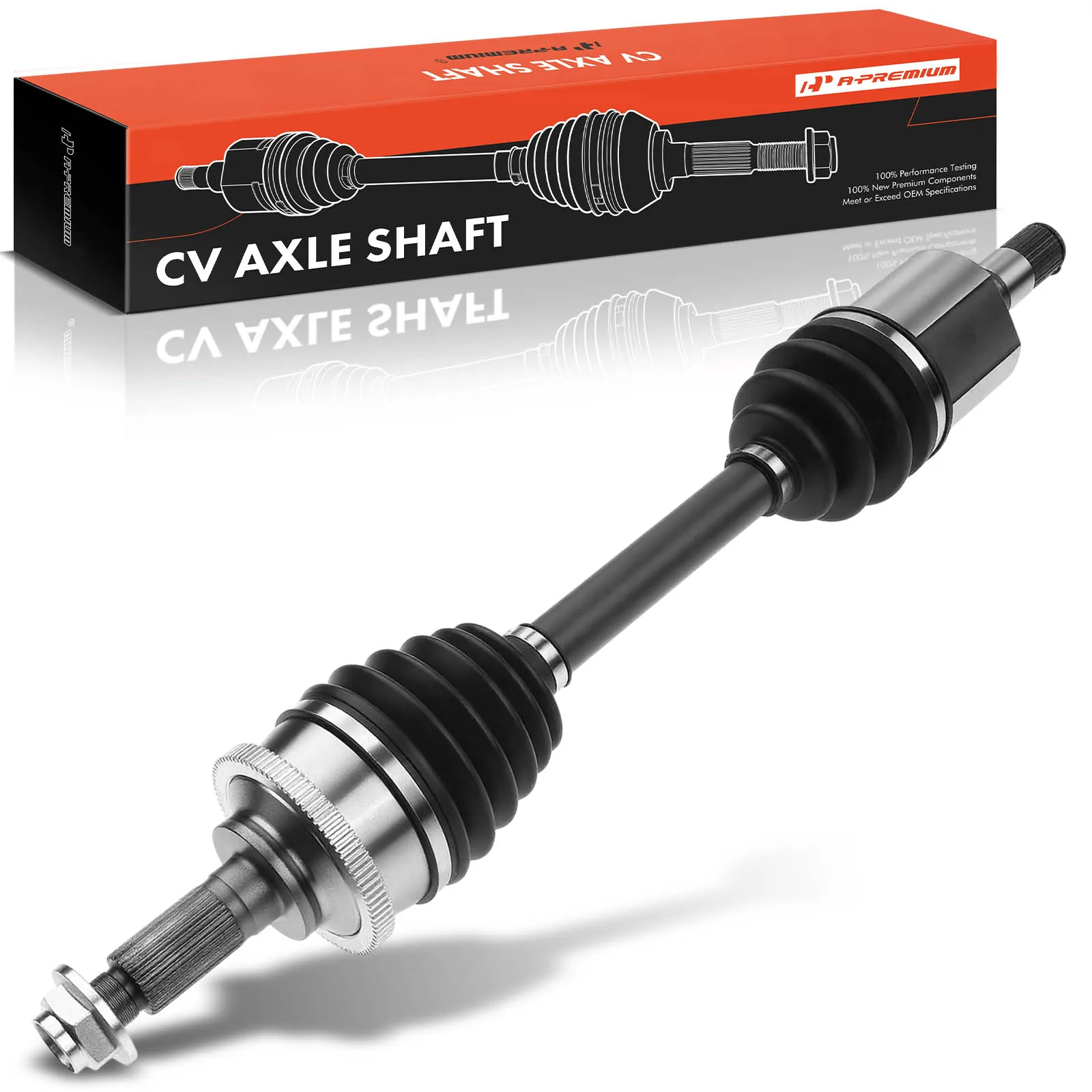 A-Premium Front Driver Side CV Axle Assembly for Mazda 626 1990-1991 MX-6 1990-1992 Ford Probe 1989-1992
