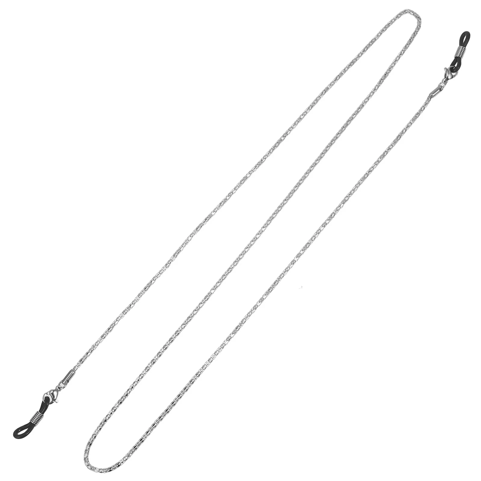 

Vintage Eyeglass Stainless Stainless Steel Eyeglass Chain Steel Snake Style Adjustable Sunglasses Holder Neck Strap Decor