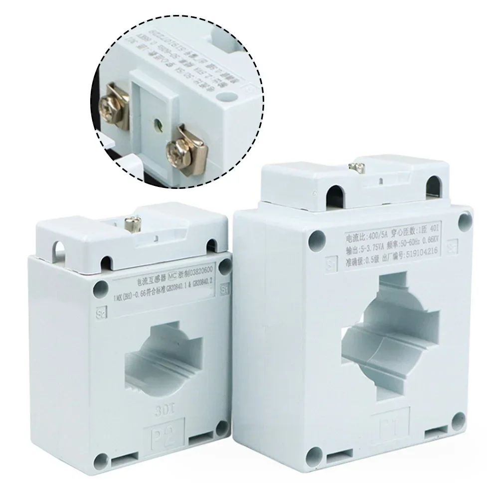 Imagem -04 - Transformador de Corrente 20 30 50 75 100 150 200 para Amperímetro ac Micro Split Core Sensor Braçadeira Corrente de Bobina de Cobre