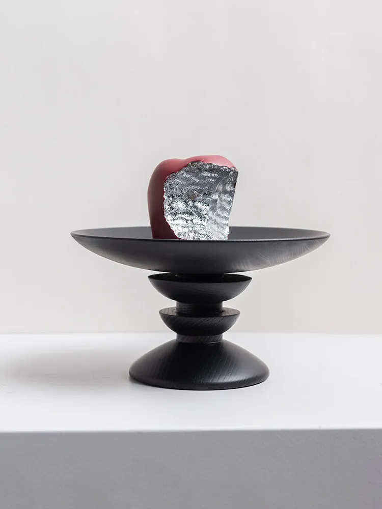 

Средний древний стиль, поднос из цельного дерева, ресторанное хранилище, украшение для кухни, магазина, модель комнаты, виллы, украшение для винного шкафа