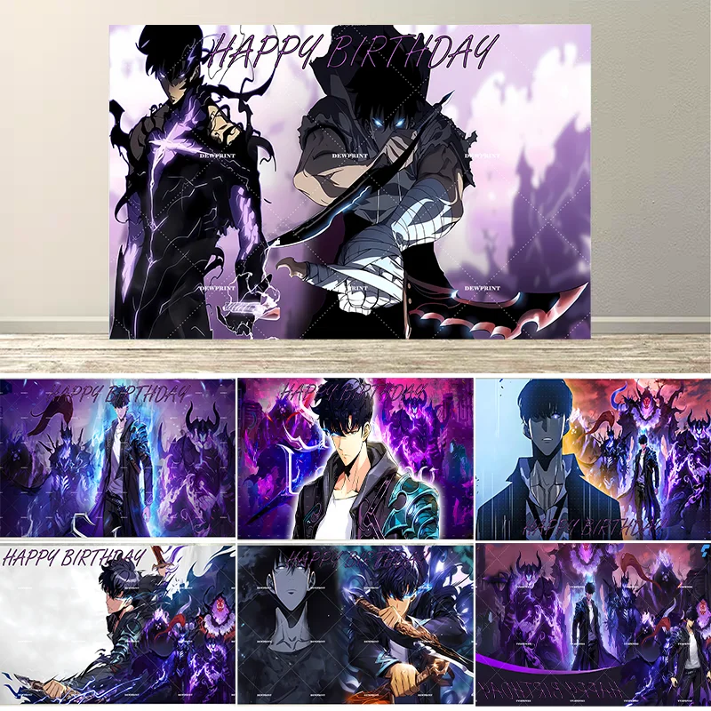 Photography Solo - Dewprint-telón de fondo clásico de Anime