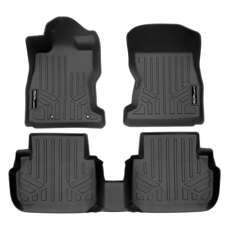 

All Weather Protection Custom Fit 2 Row Floor Mat Liner Set Compatible with 20222025 Subaru WRX