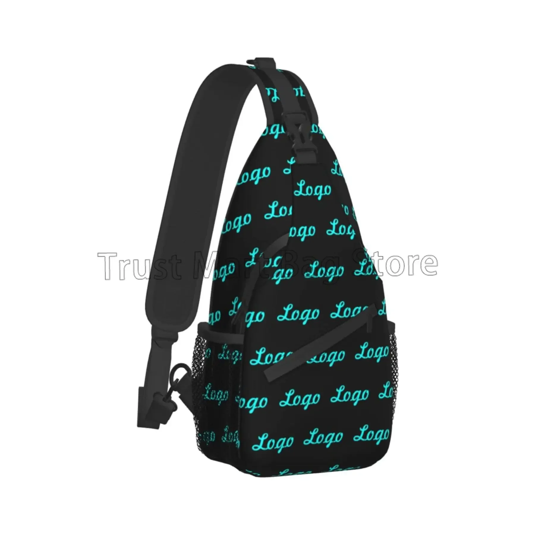 Custom Sling Bags Personalized Shoulder Backpack Waterproof Travel Hiking Crossbody Bag Mini Fashion Chest Package for Men Women