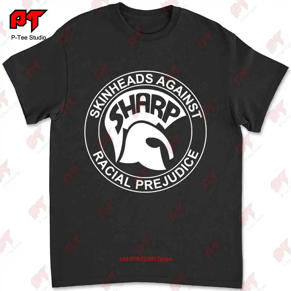 Sharp Skinhead Against Racial Prejudice T Shirt 3GMH