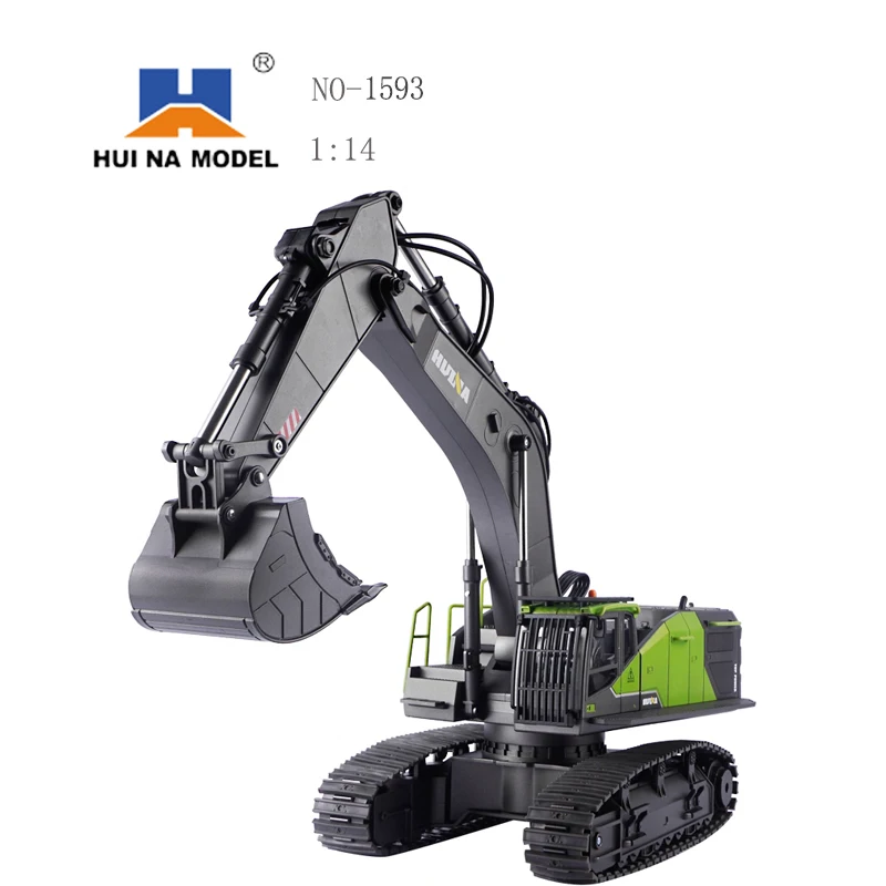 

Huiner No-1593 1/14 Rc Crawler Multifunctional Screw Drive Alloy Excavator 2.4ghz Rc Car 22 Channel Engineering Vehicle Boy Toys