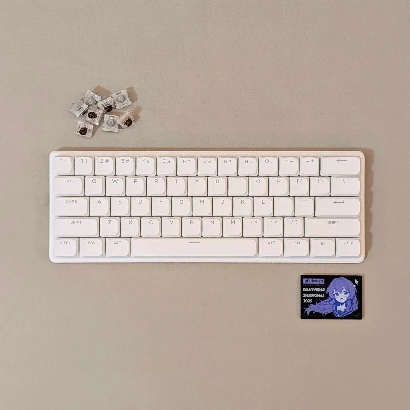PH60 SCV2 Low Profile Keyboard Kit Customized Wireless Bluetooth 3D Printing Hot Swap ZMK Esports Gaming Mechanical Keyboard