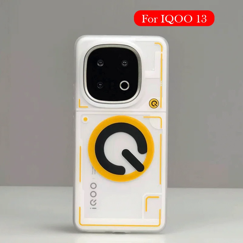 

Magnetic Case For IQOO 13 Wireless Charging Back Cover Shell