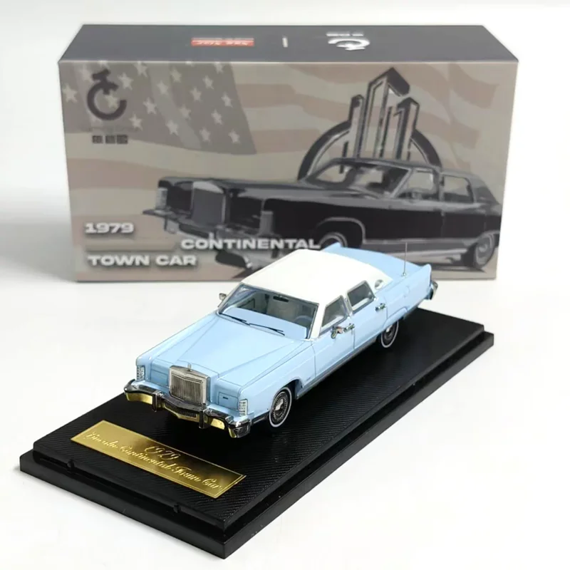 

Sun Star Diecast 1:64 Scale 1979 Continental Town Car Alloy Car Model Souvenirs Collection Adult Boy Gift Static Display