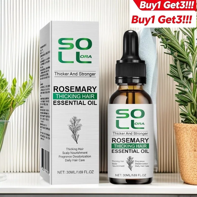 

Buy 1 Get 3 Rosemary Hair Spray Repair Dry, Frizzy & Broken Hair, Soft, Fluffy & Shiny Hair Care Essence