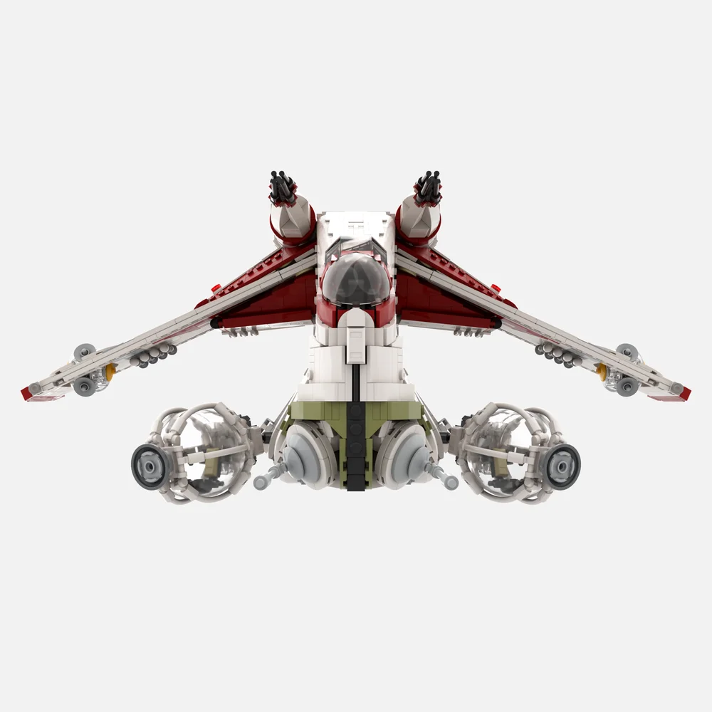 3014PCS MOC Compatible With 05041 Republic Dropship Gunship Building Blocks 75021 Bricks Toys For Children Christmas gift