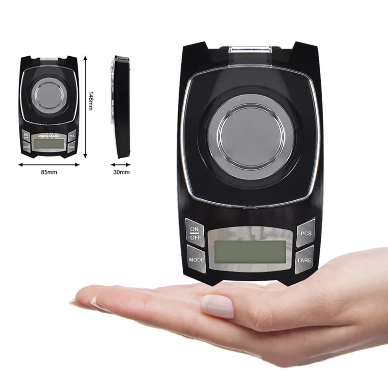 

Precision Electronic Scale with USB Interface Charging 0.001G High-Precision LCD Jewelry Scale Pharmaceutical Scale