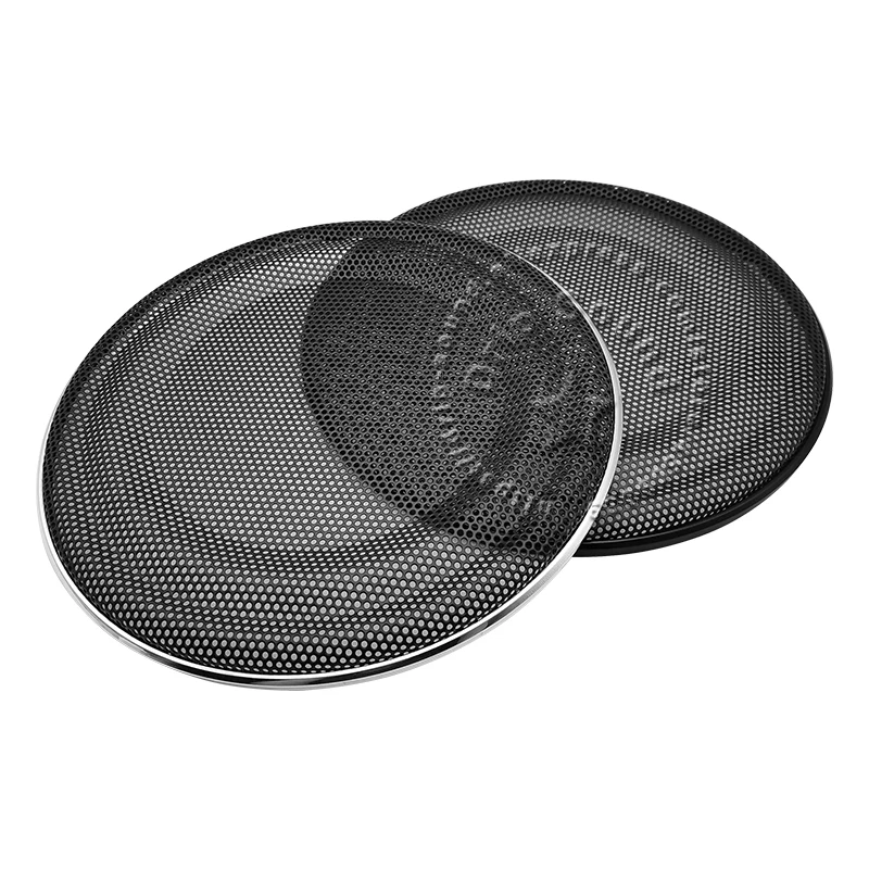For 8" Inch Speaker Grill Cover Hige-grade Car Home Audio Conversion Net Decorative Circle Metal Mesh Protection 220mm #2