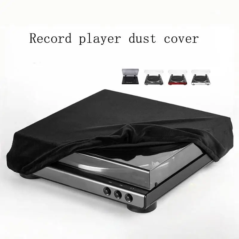 1Pcs Foldable Turntable Dust Case Sleeve For Audio-Technica AT-LP60XBT Turntable Dust Cover High Elasticity Turntable Sleeves