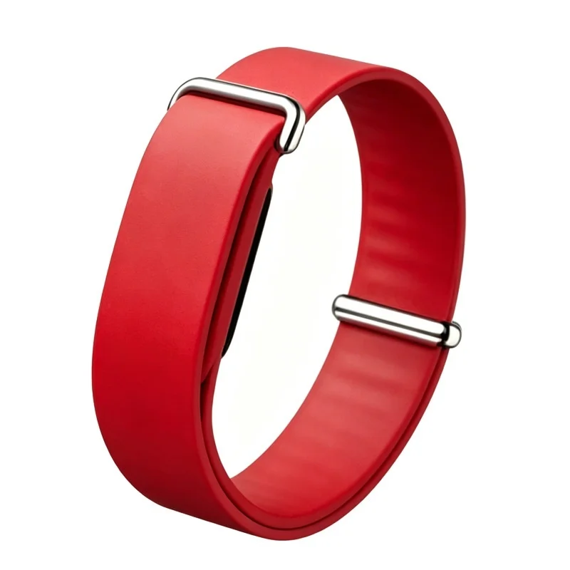 Weiches Silikon-Uhrenarmband für Google Fitbit Air, Gummi-Ersatzarmband für Fitbit Air Sport Loop Correa Armband