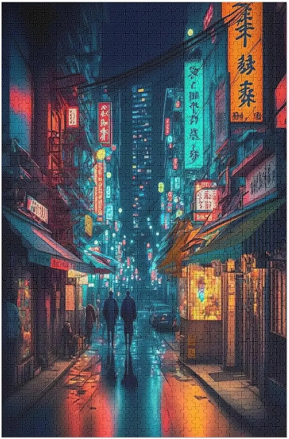 

Tokyo Japan Jigsaw Puzzle 500/1000Pcs Wooden Puzzle for Bedroom Gameroom Livingroom Decor Holiday Birthday Gift