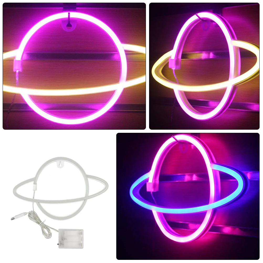 

Lamp ABS Material Night Light Home Decor Bedroom nament Kids Room LED Lights Neon Lights Versatile Style Healthy