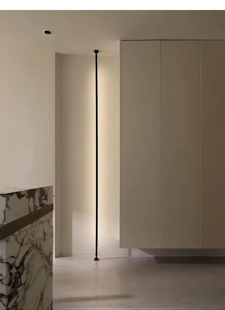 Minimalist LED Strips Lamp Skyline Corridor Ceiling Light Living Room Wall Lamp Long Line Decor Bedroom Nordic Home Lighting