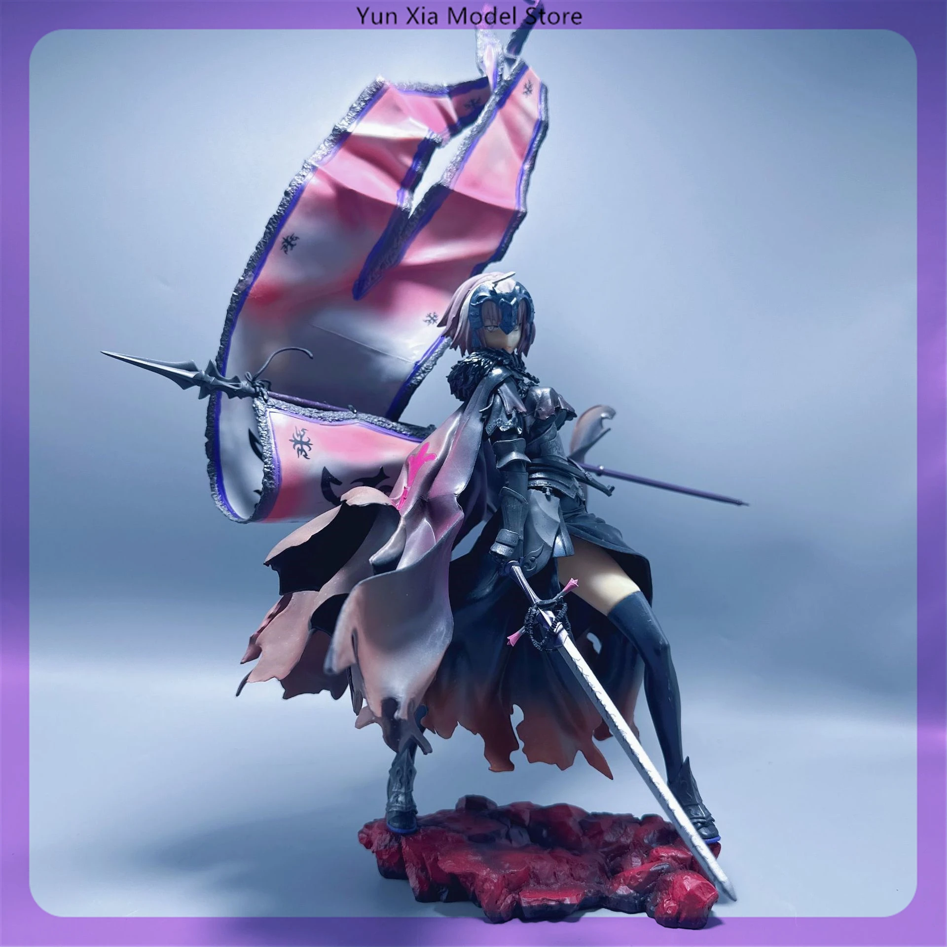 

30cm Fate Grand Order Jeanne D'Arc (Alter) Avenger Game Girl Figure Model Statue Boys Collection Desktop Decoration Ornament Toy