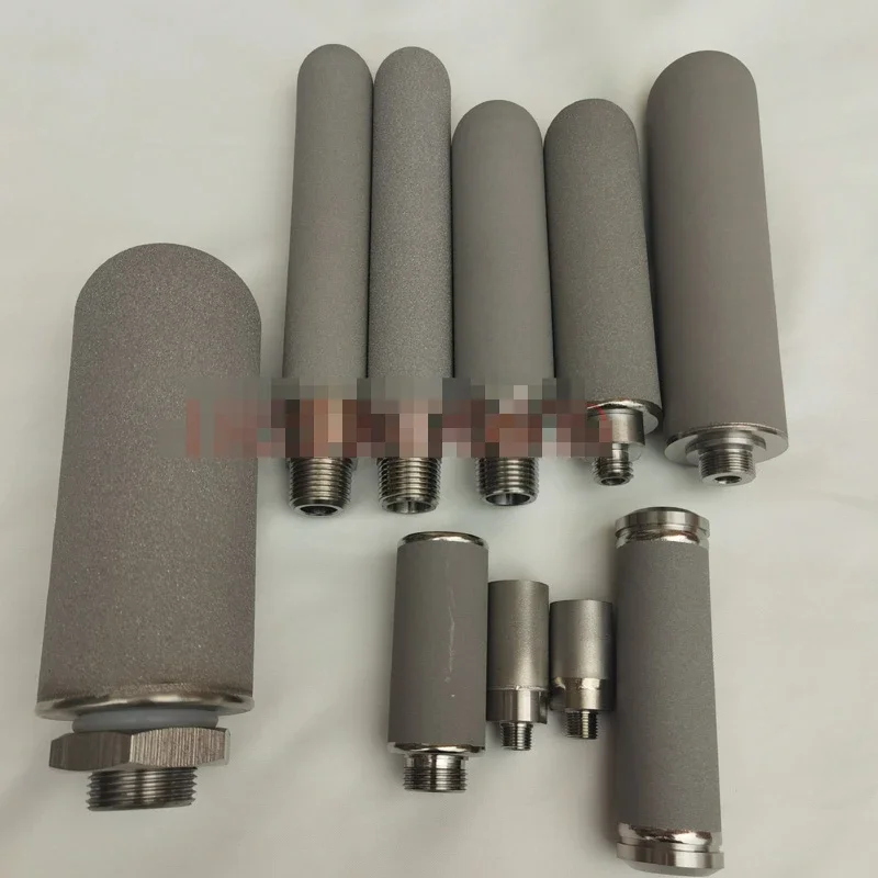 1PCS Titanium powder sintered filter element CEMS sampling probe monitoring system sampling filter
