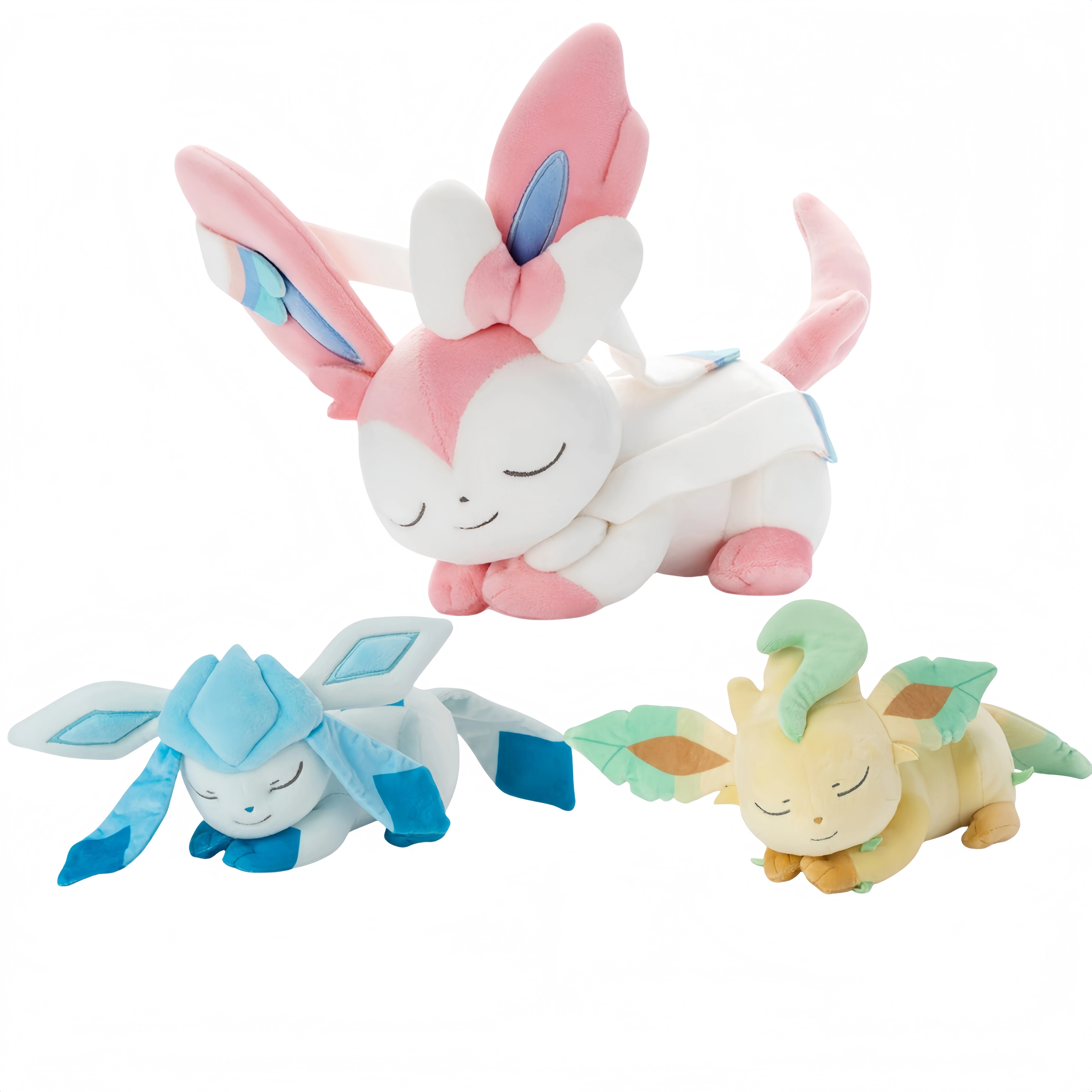 

Sleep Pokemon Anime Pikachu Glaceon Leafeon Sylveon Kawaii Plush Toy Stuffed Doll Xmas Halloween Gifts For Kids