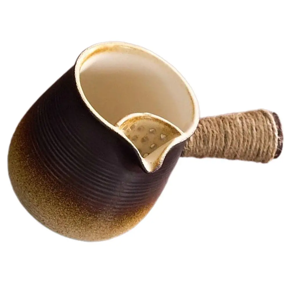 

Керамический чайник 700 мл для турецкого кофе, кофеварка для плиты, подогреватель для арабского кофе и молока, походная посуда, устойчивая к сухому нагреву