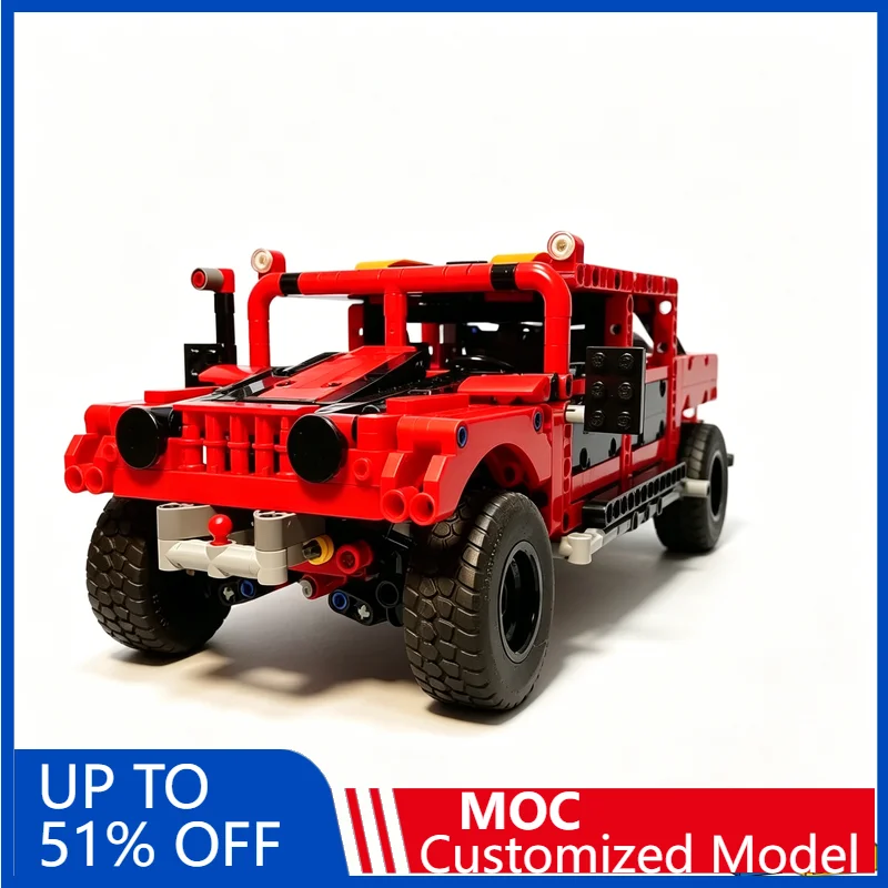 

NEW 761 Pcs Technic 42213 Speedy Sports Car Alternate Build Building Blocks Diy Educational Assembly Toy Off-Road Vehicle Gift