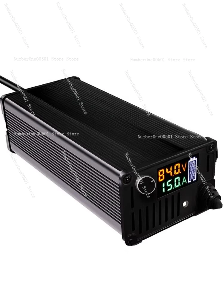 

Зарядное устройство для аккумулятора 60 В, 48 В, 72 В, алюминиевый корпус с регулируемым током, быстрое зарядное устройство 8A, 10A, 12A, 15A, высокая мощность