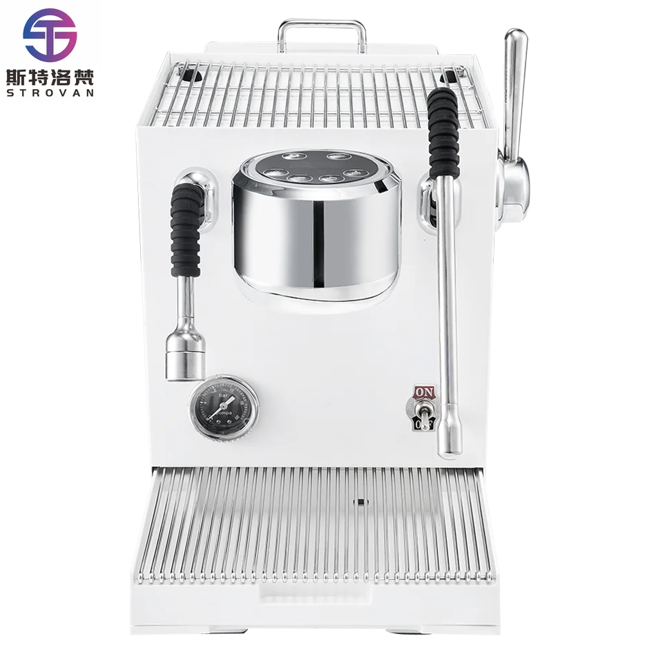 

Professional Italian Semi-Automatic Espresso Coffee Maker Expresso Brewer Home and Commercial Dual-Use Coffee Machine