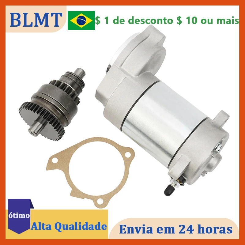 Engrenagem de embreagem bendix para motor de arranque de motocicleta, para polaris big boss 350 scrambler xdrorer 250 xpress 300 sport 400 l 2x4 4x4