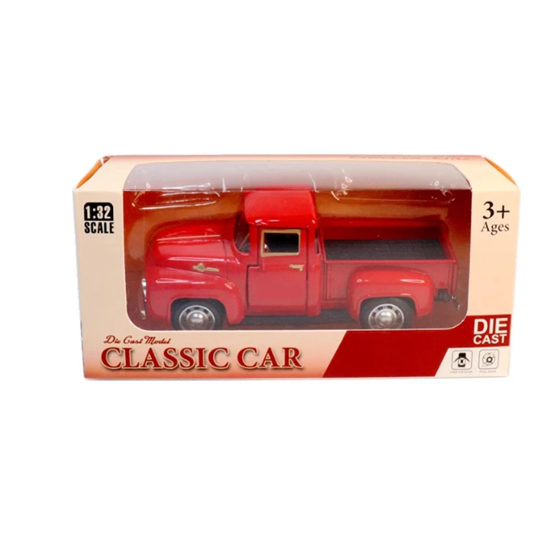 

Литой под давлением масштаб 1:32 CC 1963, пикап, сплав, имитация модели автомобиля, статическая коллекция, украшенные праздничные подарки, игрушки, сувенирный подарок