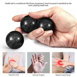 Massage Balls Jade Hand Chinese Health Baoding Meditation Exercise Kegel Hands Relief Stress Care Relax Sets Zen Metal Boading