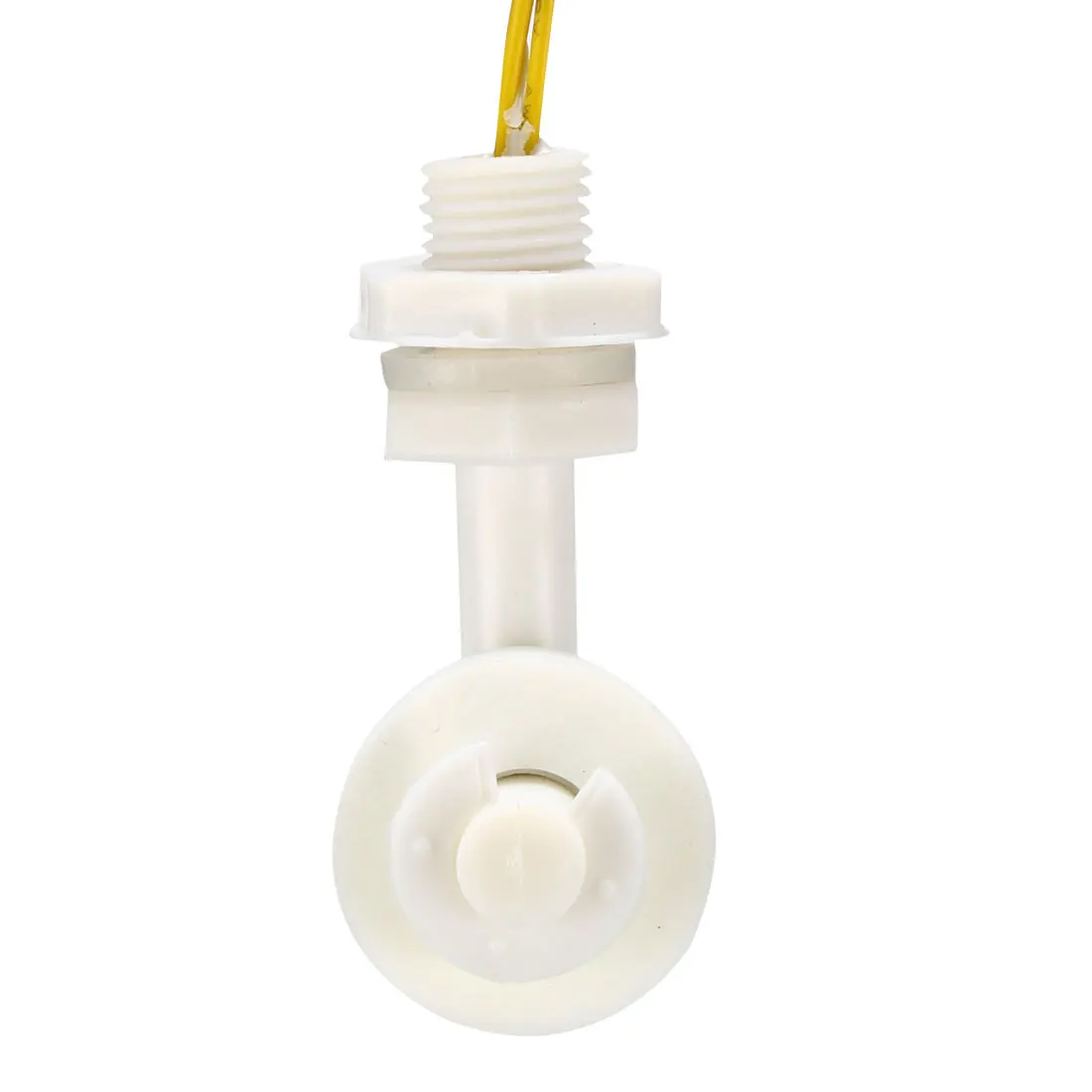 2 pz PP interruttore a galleggiante M12 54mm serbatoio di pesce sensore di livello dell'acqua liquida ad angolo retto plastica bianca ZPC1 interruttore a galleggiante