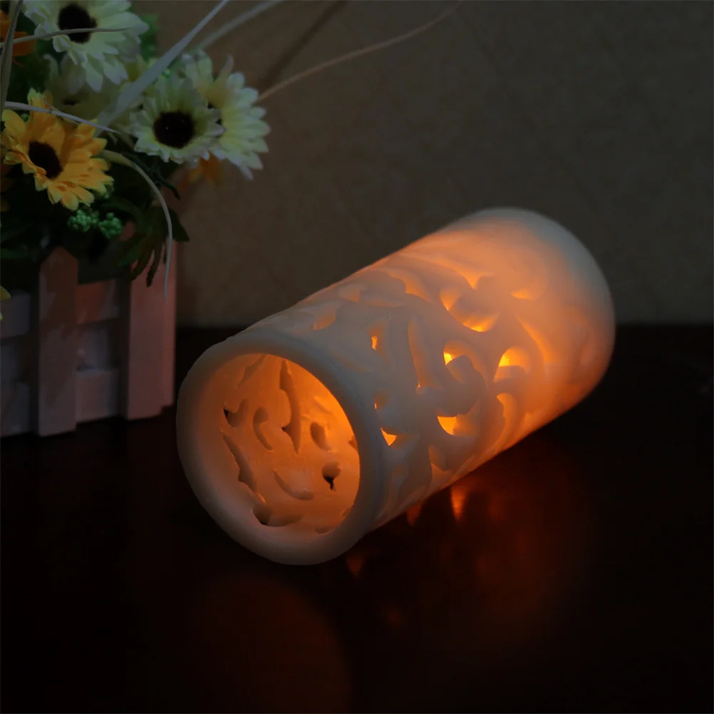 الإلكترونية جوفاء ضوء Led مصباح عديمة اللهب لتزيين حفلات الزفاف ديكور الضوء الكهربائي #1