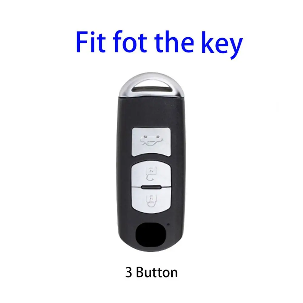 New Protector Skin Key Fob Cover Holder Remote Key Case Shell Cover For Mazda 2 3 6|Atenza|Axela