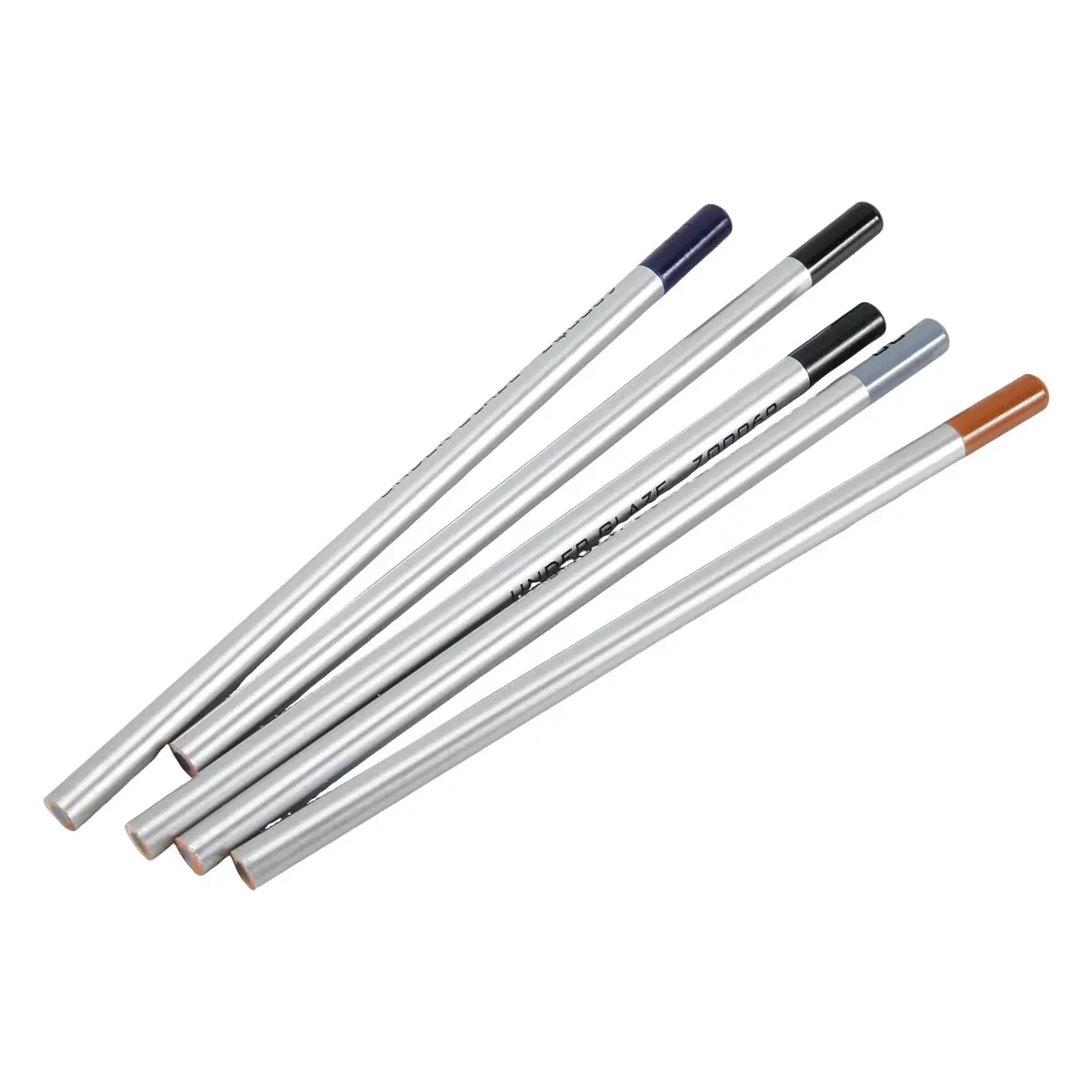 【CYBER MONDAY】5Pcs Underglaze Pencils for Pottery for Decorating Fused Glass and Under Glaze Ceramics B