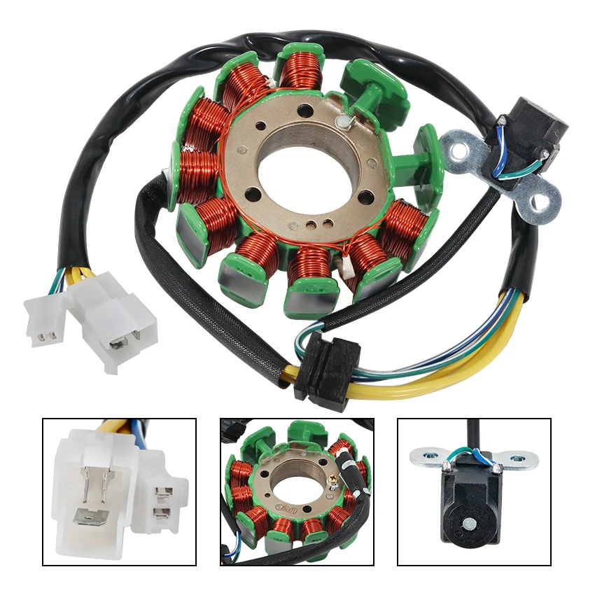 Motorcycle Ignition Generator Stator Coil For Kymco Dink 125 Dink LX 125 Grand Dink 125 Yager GT 125 OEM:31120-KKC2-811 00128039