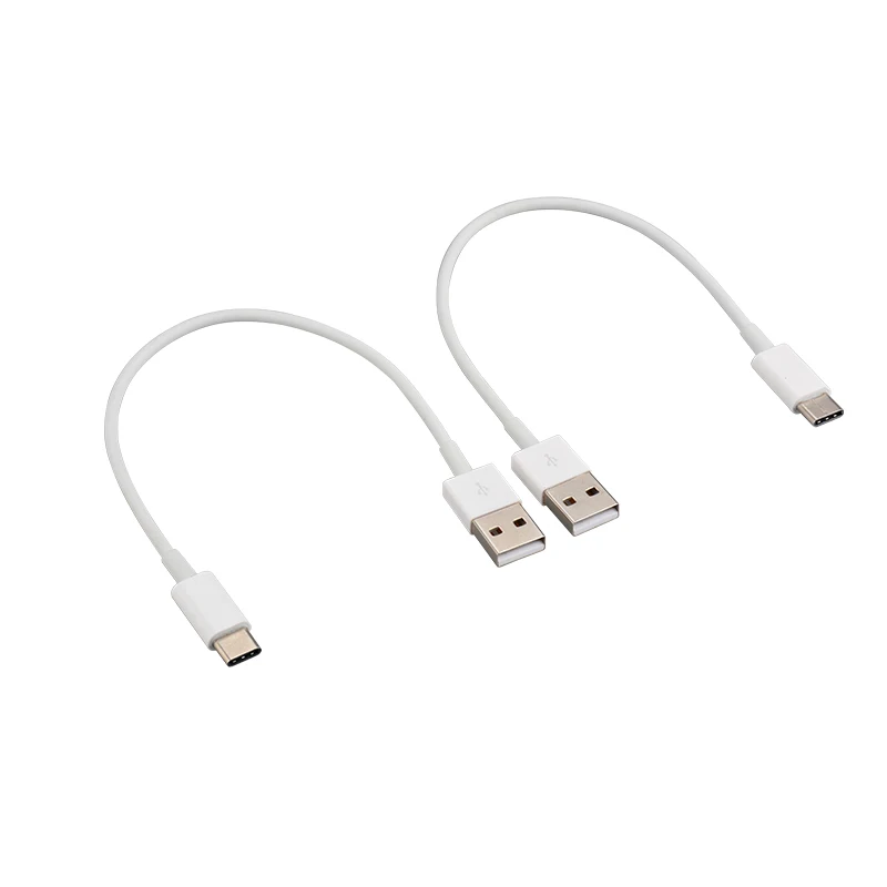 Imagem -03 - Curto Usb Micro v8 tipo c 2a Cabo de Carregamento Rápido para o Telefone Móvel Mp3 Mp4 Player Carregador de Fone de Ouvido Od3.8 30cm 100 Pcs