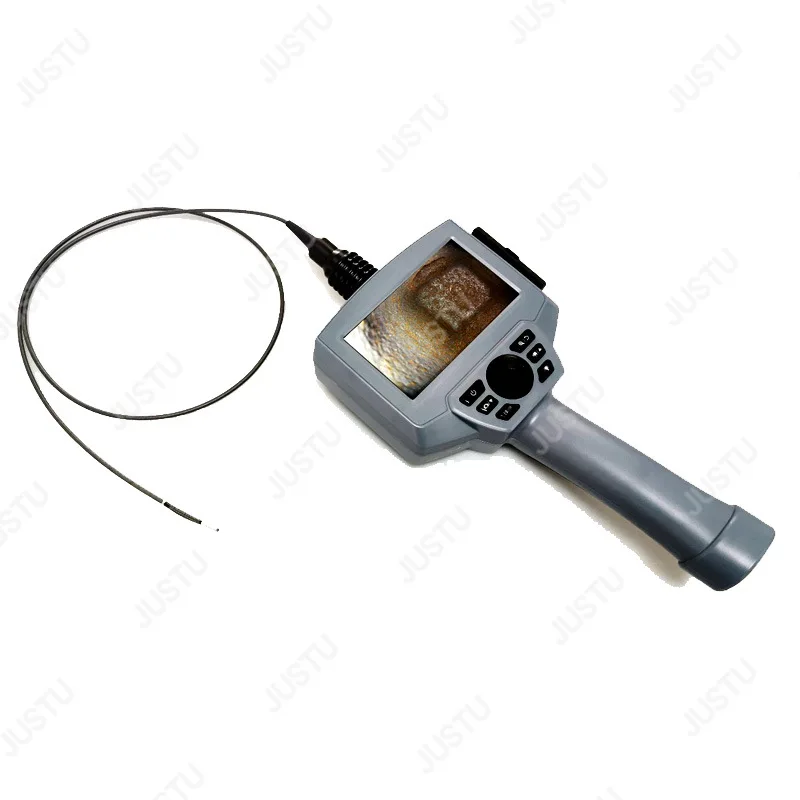 Optical fiber industrial endoscope