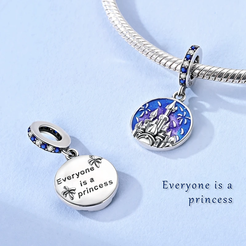 925 فضة الحب القلب Coloful كليب لطيف الكلب الحيوانات الأليفة قلادة DIY بها بنفسك غرامة الخرز صالح الأصلي Charms سوار المرأة مجوهرات Diy بها بنفسك #5