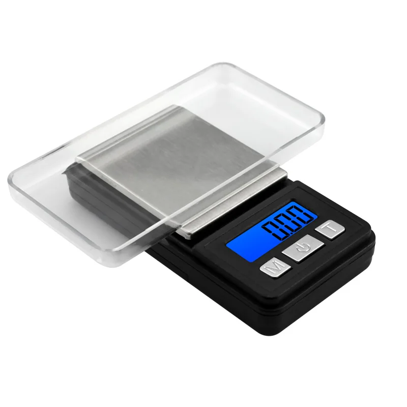 Portable Digital Jewelry Scale Mini Pocket Scale 200g/500g 0.01g High Precision LCD Backlight Electronic Scale Weighing Tool